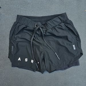 ASRV 0467. TETRA-LITE™ "ASRV" 5” Liner Short - BLACK, Size Small